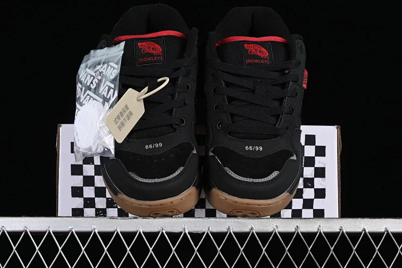 All categories Vans Vans series Vans Mid Vans China Vans Rowley XLT series Vans official shock-absorbing and wear-resistant retro skateboard shoes VN000D1GA2T
